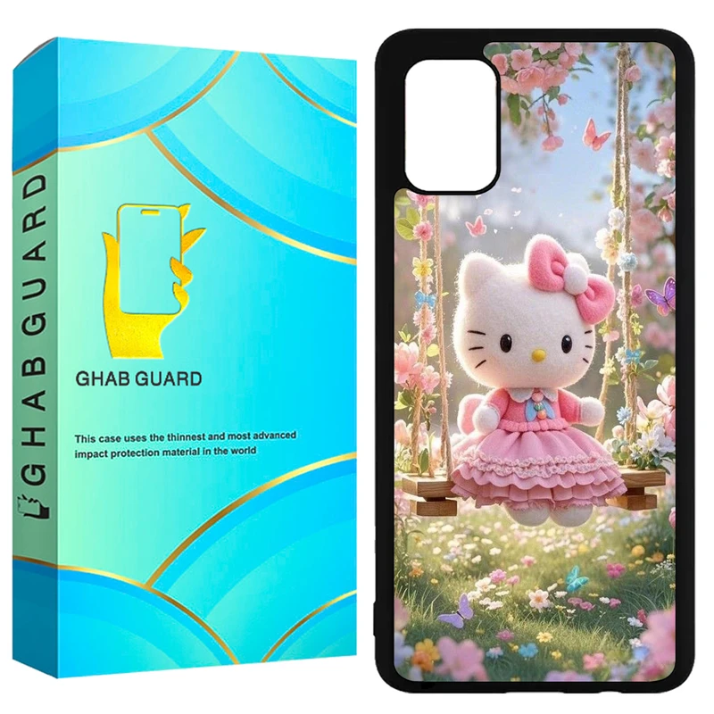 کاور قاب گارد طرح کیتی مدل GCHPA51 مناسب برای گوشی موبایل سامسونگ  Galaxy A51 4G / A51 5G