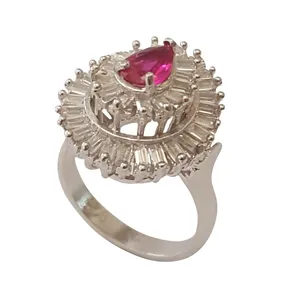 انگشتر نقره زنانه مدل AMT_R066