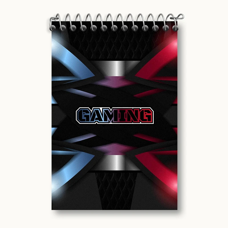 دفتر یادداشت 50 برگ خندالو مدل Game کد F2398