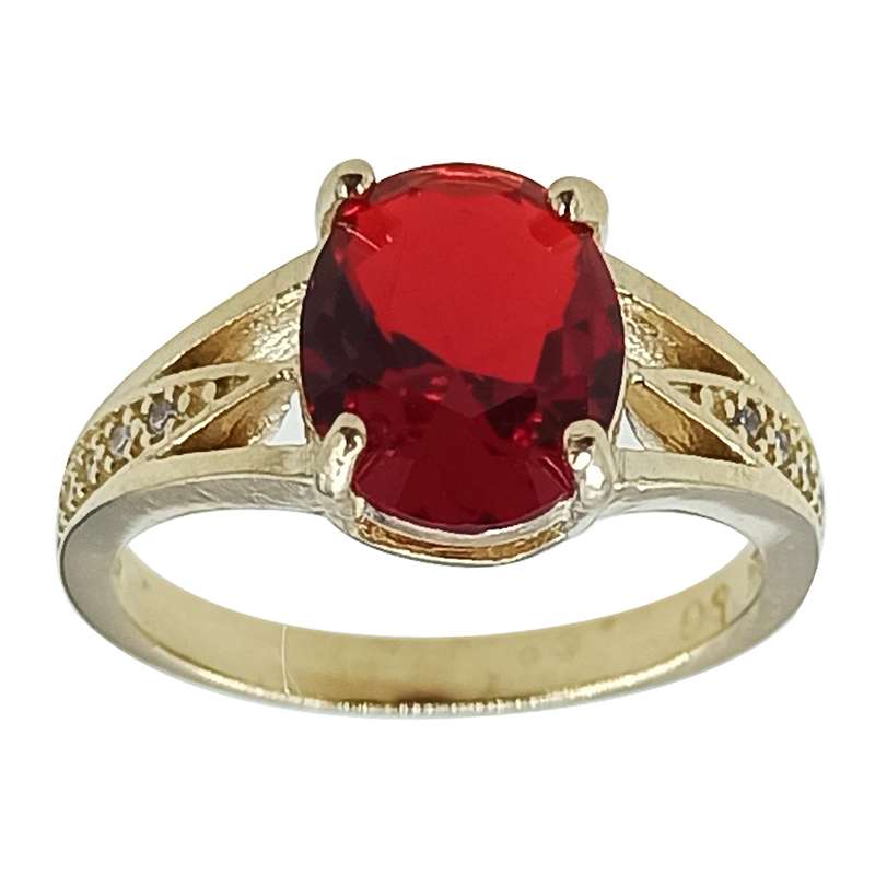 انگشتر زنانه سلین کالا مدل یاقوت ce-As208