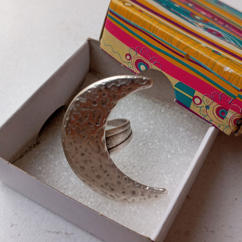 انگشتر زنانه مدل ماه کد MOON-6