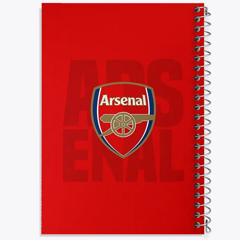 دفتر نقاشی 50 برگ خندالو طرح آرسنال (Arsenal) کد F6892