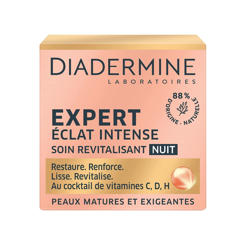 کرم ضد چروک و بازسازی کننده شب دیادرمین مدل Expert Eclat Intense حجم 50 میلی لیتر کرم ضد چروک و بازسازی کننده شب دیادرمین مدل Expert Eclat Intense حجم 50 میلی لیتر