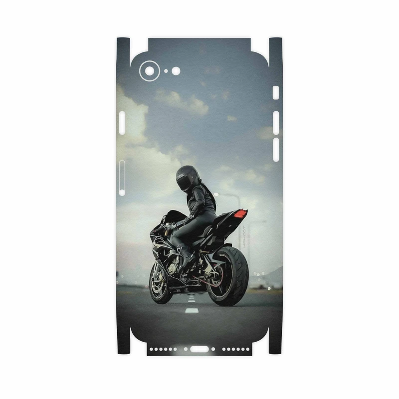 برچسب پوششی ماهوت مدل Motorcycling-FullSkin مناسب برای گوشی موبایل اپل iPhone SE 2020