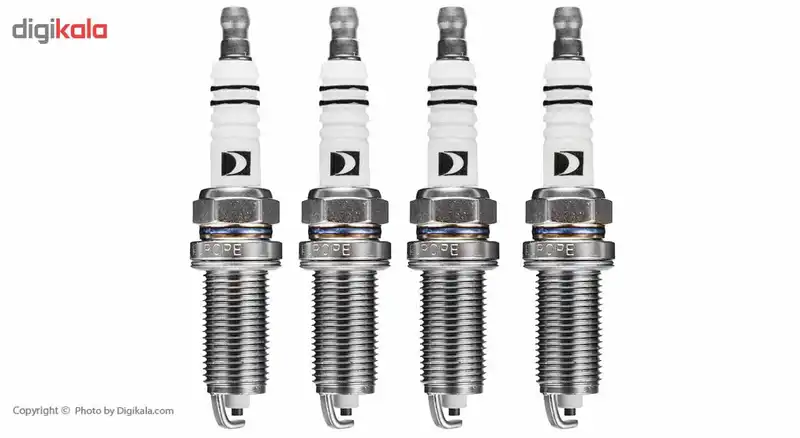 شمع خودرو دیامکس مدل DC POWER پایه بلند بسته 4 عددی