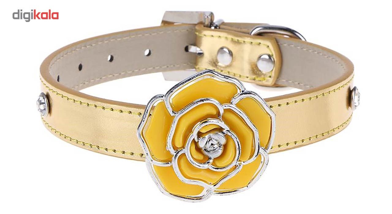 قلاده سگ سری Charm Collars مدل Flower Belt-SY