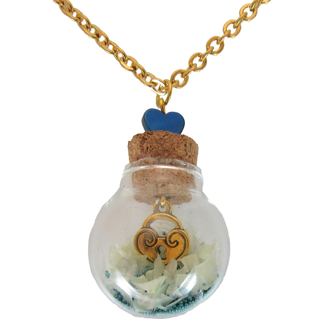 گردنبند برندز مدل کروی شب تاب BK-135