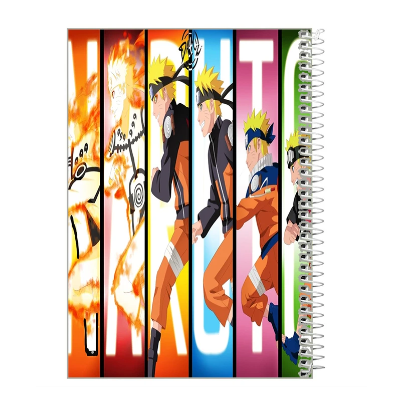 دفتر مشق 60 برگ طرح انیمه ناروتو کد f499