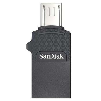فلش مموری OTG سن دیسک مدل Dual Drive ظرفیت 128 گیگابایت