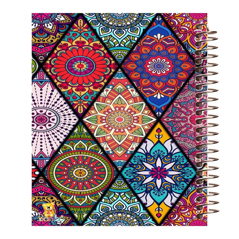 دفتر نقاشی 50 برگ بانیبو طرح رنگی  کد 382
