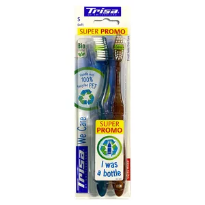 مسواک تریزا مدل وی کر با برس نرم بسته 2 عددی