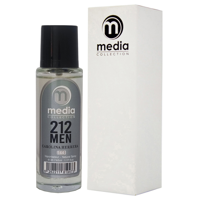 عطر جیبی مردانه مدیا مدل 212Men حجم 35 میلی لیتر 