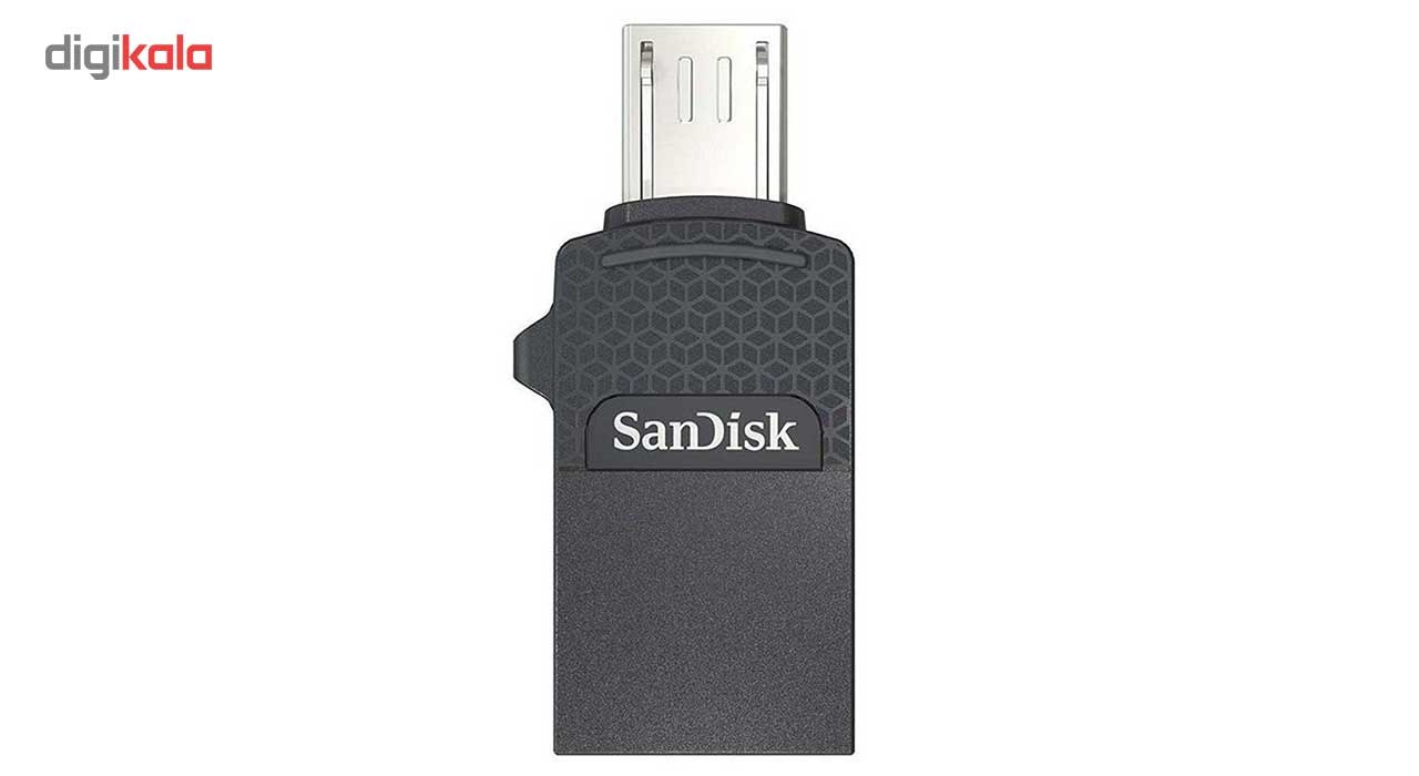 فلش مموری OTG سن دیسک مدل Dual Drive ظرفیت 128 گیگابایت