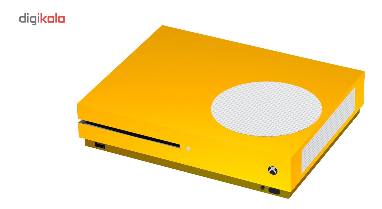 برچسب ماهوت مدلYellow Color مناسب برای کنسول بازی Xbox One S