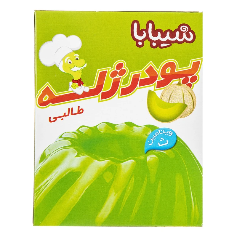 پودر ژله طالبی شیبابا-100 گرم