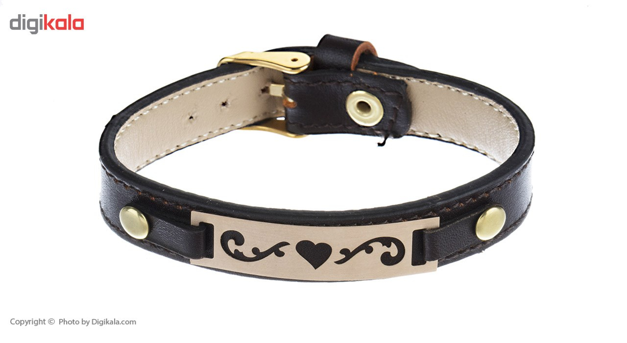 دستبند طلا 18 عیار مردانه مایا ماهک مدل MB0674