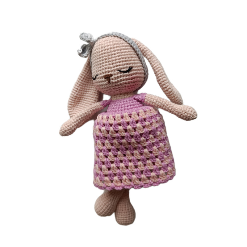 عروسک بافتنی مدل خرگوش خوابالو