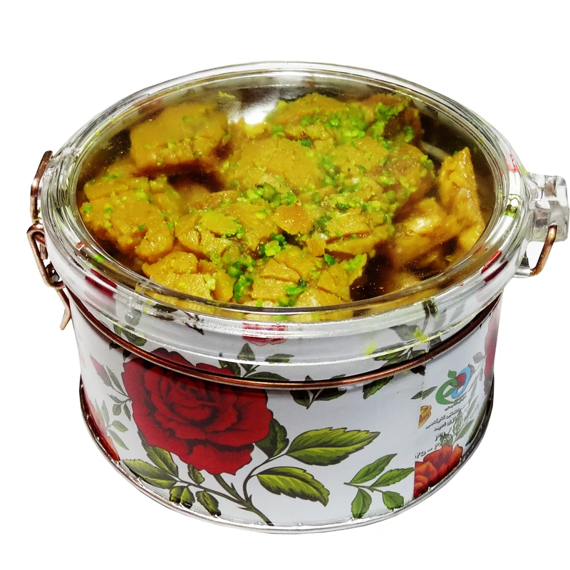 عکس شماره 3 : سوهان زعفرانی حبه قم-400 گرم