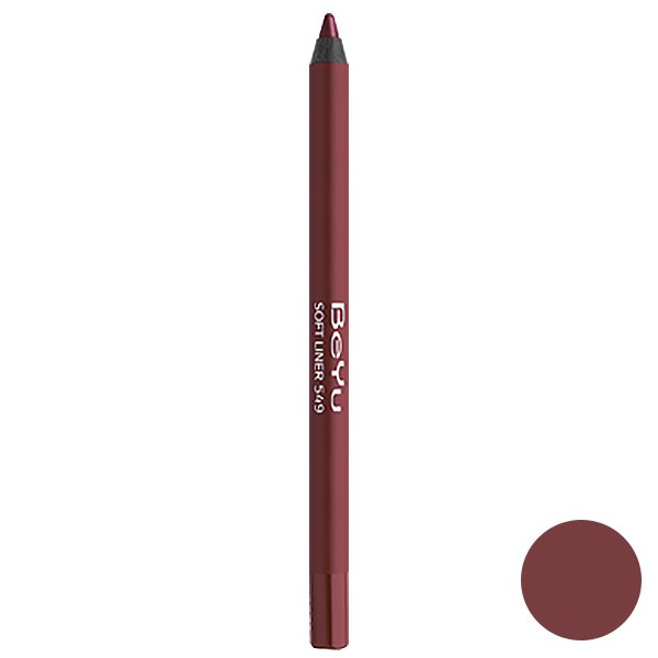 مداد لب بی یو مدل Soft Lip Liner 549
