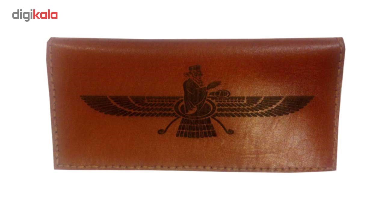 ست هدیه طرح فروهر چرم ارغنون