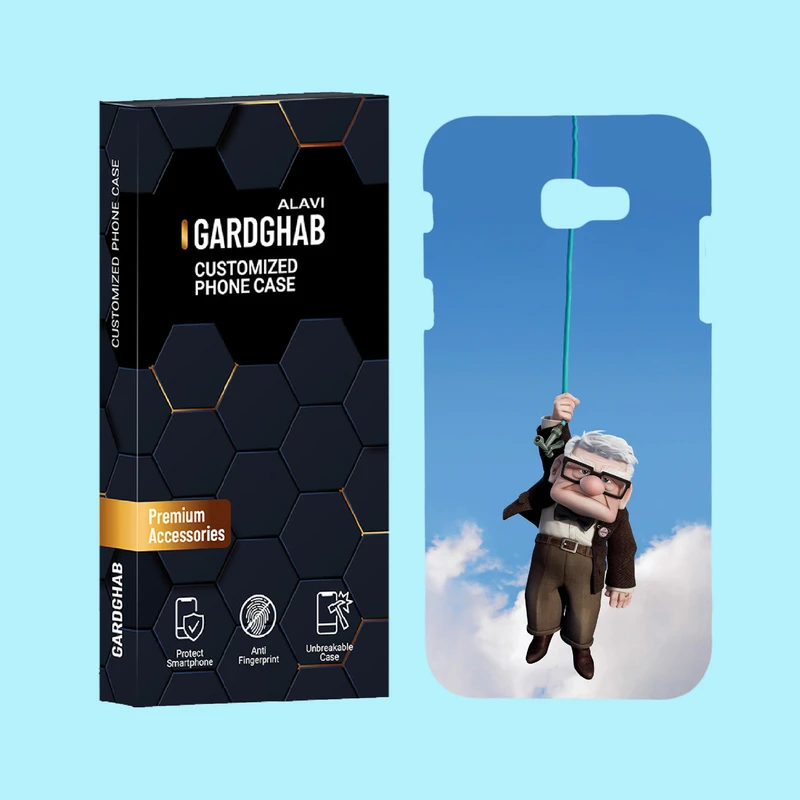 کاور گارد قاب علوی مدل کاریکاتور مناسب برای گوشی موبایل سامسونگ Galaxy A720 / A7 2017