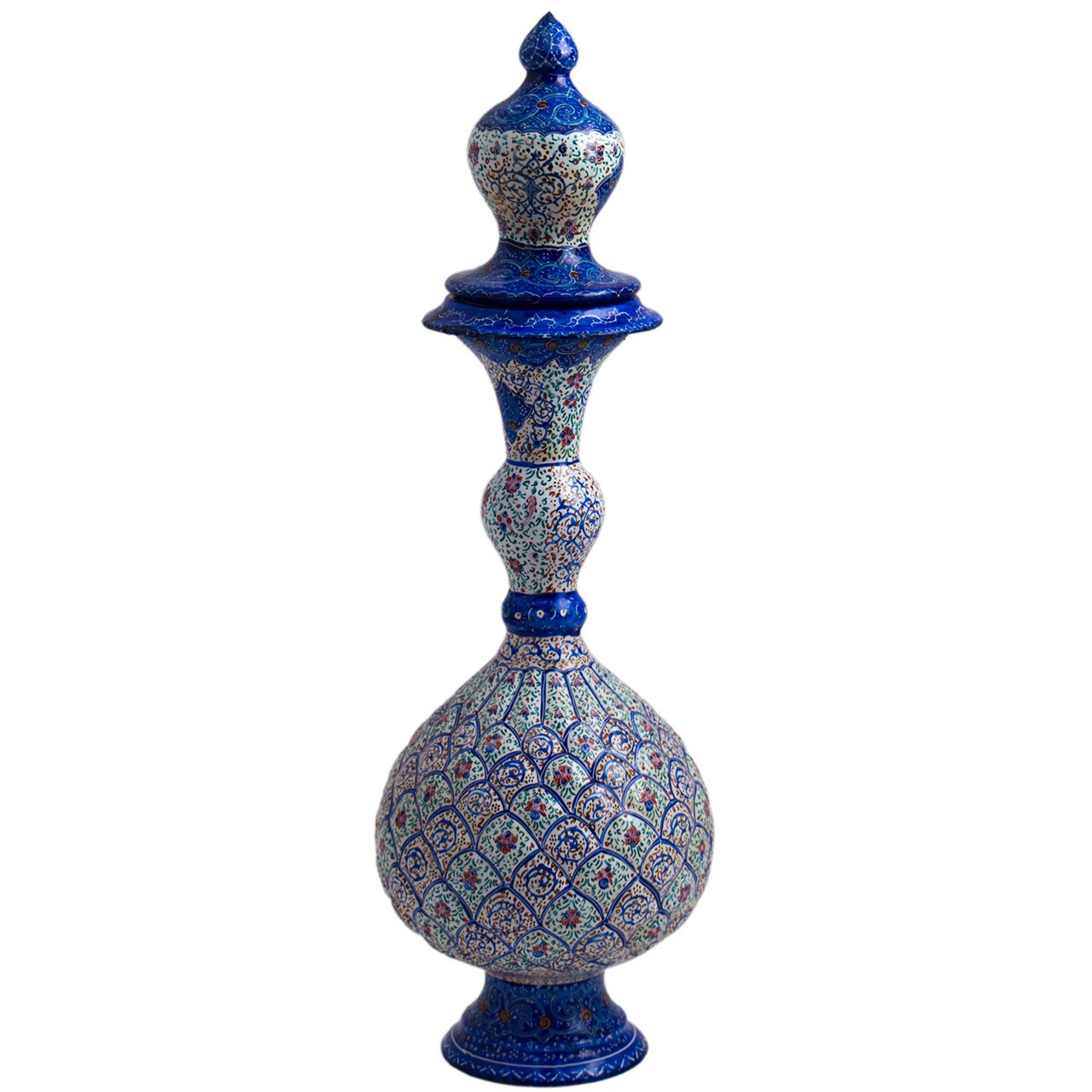 تنگ میناکاری رستا طرح 1-11-102 ارتفاع 34 سانتی متر