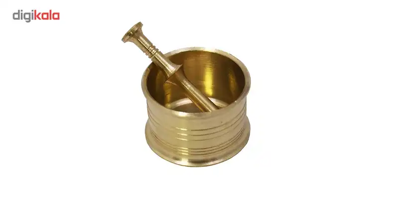 هاون برنجی مدل Gold