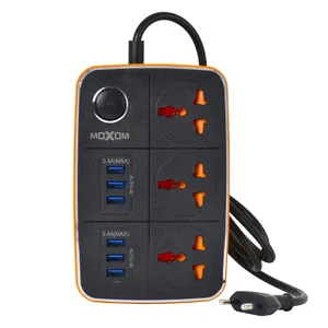 چندراهی برق و شارژر رو میزی موکسوم مدل MOXOM KH-60