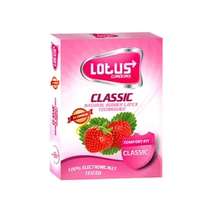 کاندوم لوتوس مدل Classic بسته 3 عددی