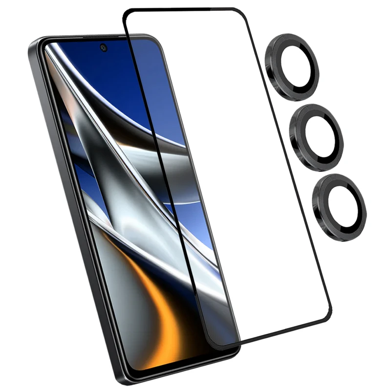 محافظ صفحه نمایش آکوآرا مدل Premium Fring مناسب برای گوشی موبایل شیائومی 14T Pro به همراه محافظ لنز دوربین