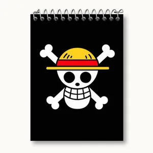 دفتر یادداشت 50 برگ خندالو مدل انیمه وان پیس One Piece کد 10540