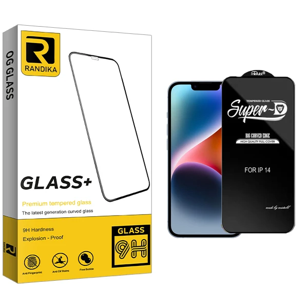 محافظ صفحه نمایش راندیکا مدل super-D مناسب برای گوشی موبایل اپل iPhone 14