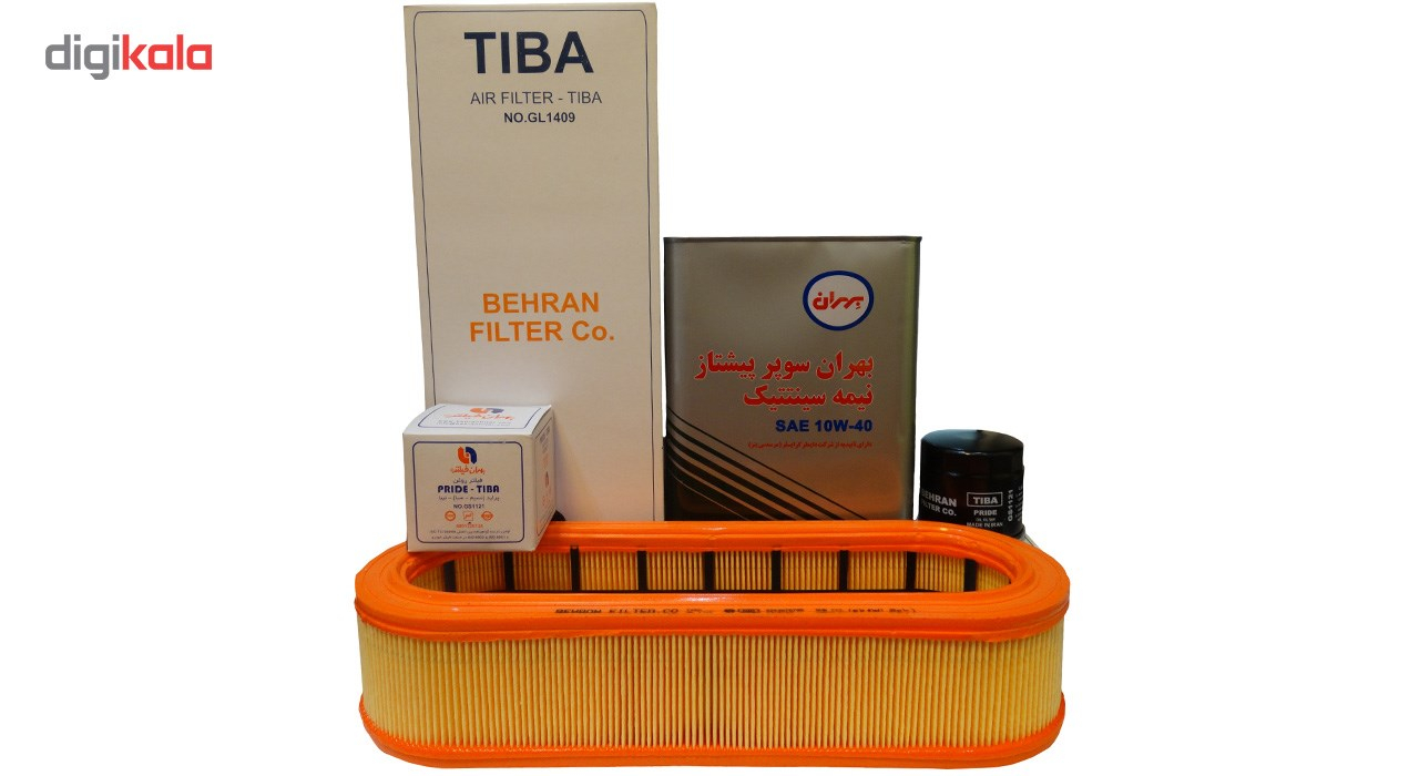 بسته تعویض روغن خودرو مدل HM1409/3 مناسب برای تیبا