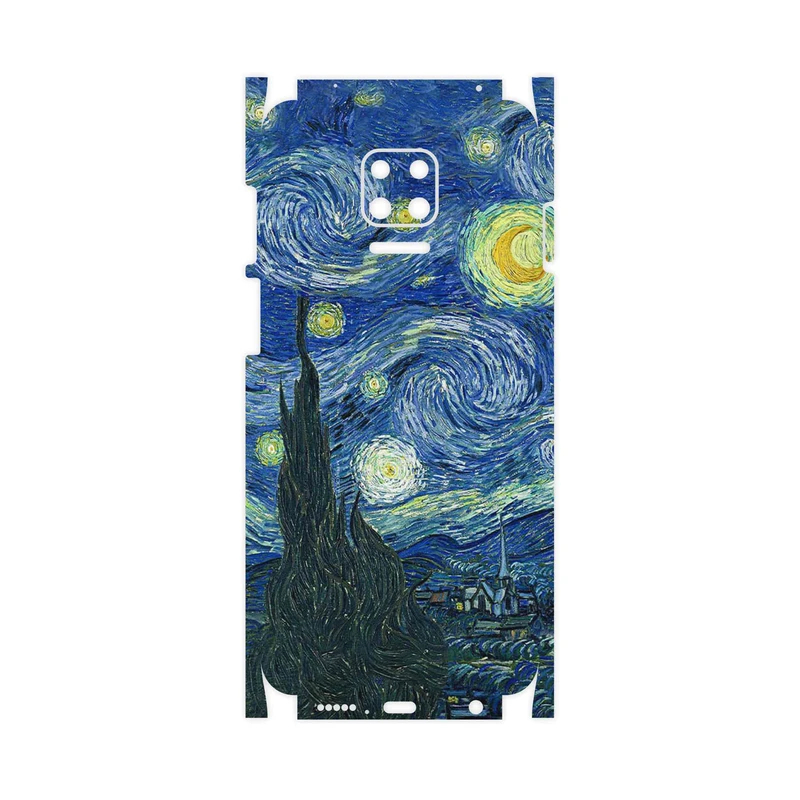 برچسب پوششی ماهوت مدل The Starry Night of van Gogh-FullSkin مناسب برای گوشی موبایل شیائومی Redmi Note 9S