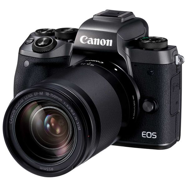 دوربین دیجیتال بدون آینه کانن مدل EOS M5 به همراه لنز  18-150 میلی متر IS STM دوربین دیجیتال بدون آینه کانن مدل EOS M5 به همراه لنز  18-150 میلی متر IS STM