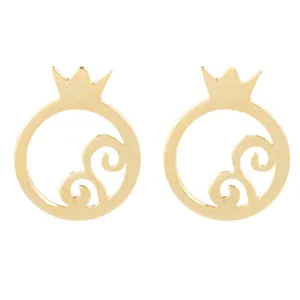 گوشواره طلا 18 عیار ماهک مدل ME0668 - مایا ماهک
