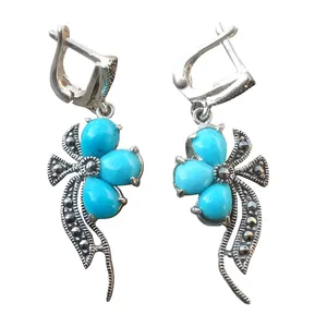 گوشواره نقره گالری مروارید کد6246