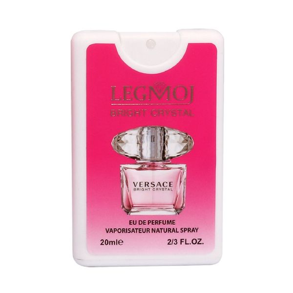 عطر جیبی زنانه لگموج مدل Versace Bright Crystal حجم 20 میلی لیتر عطر جیبی زنانه لگموج مدل Versace Bright Crystal حجم 20 میلی لیتر
