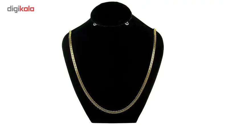 گردنبند حامد گالری طرح کارتیه طلایی مدل nm625