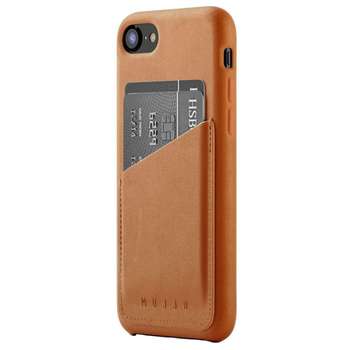 کاور چرمی موجو مدل Full Leather Wallet مناسب برای آیفون 8