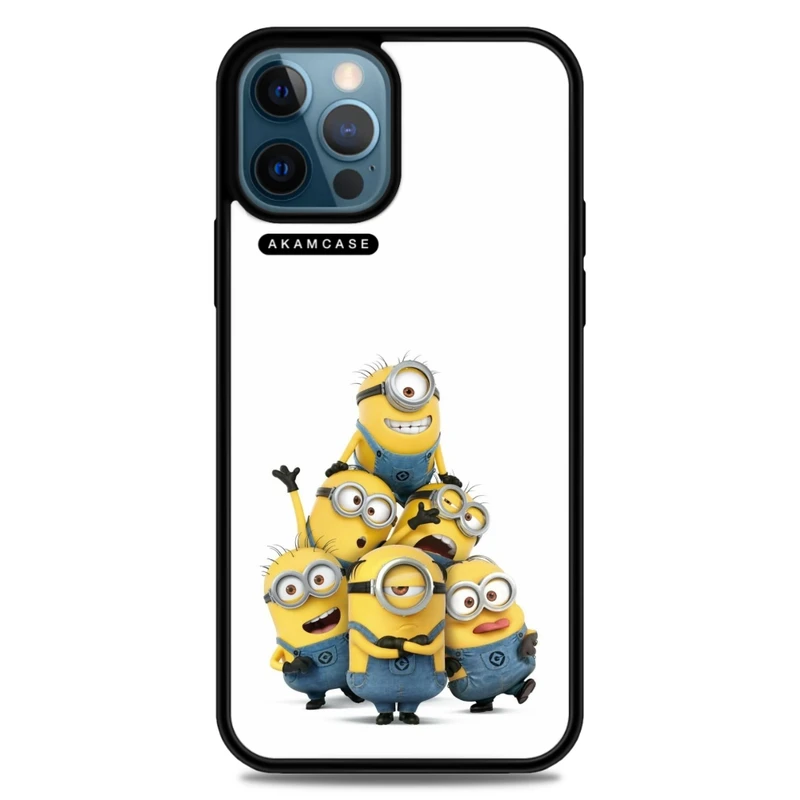 کاور آکام مدل AMC-WA12PROMAX-MINIONS3مناسب برای گوشی موبایل اپل iPhone 12 Pro Max
