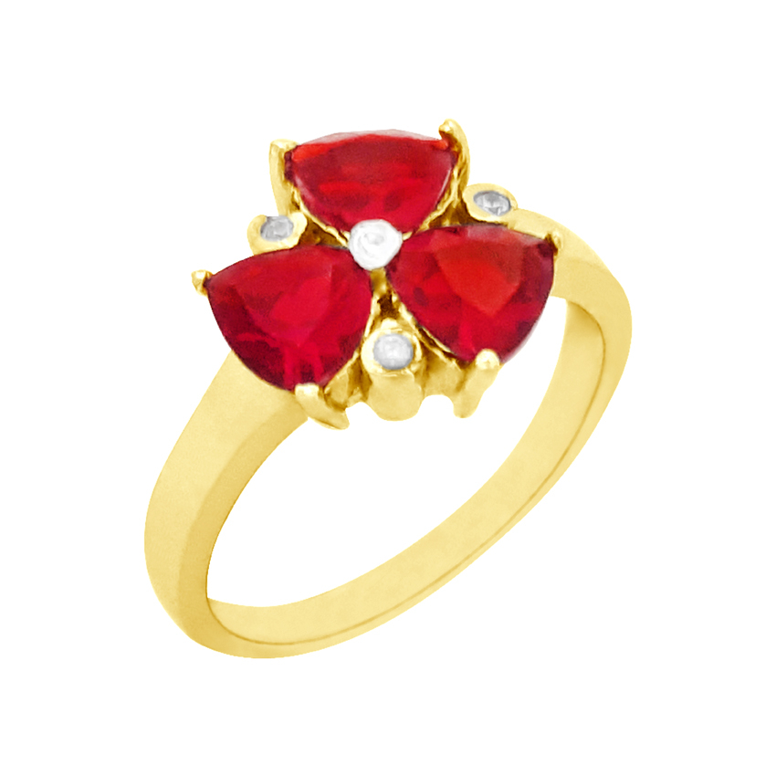     انگشتر نقره زنانه کد R204PrGo