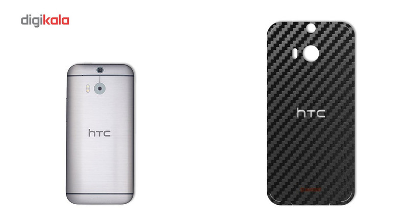 برچسب پوششی ماهوت مدل Carbon-fiber Texture مناسب برای گوشی HTC M8