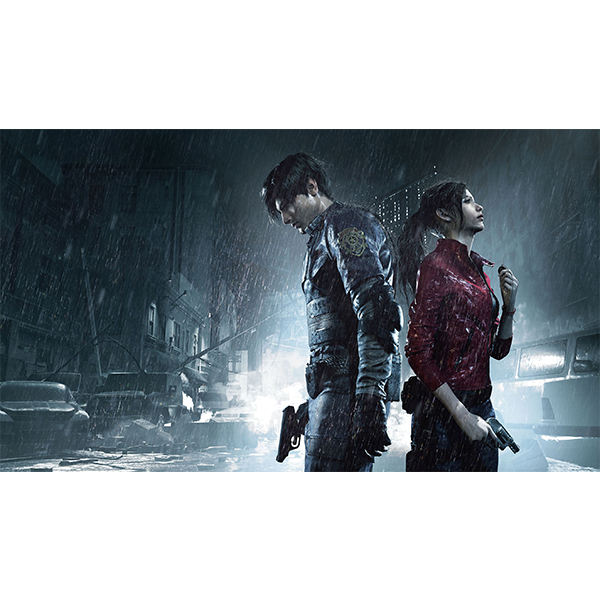 پوستر مدل بازی resident evil