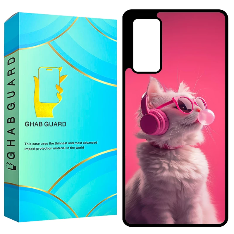 کاور قاب گارد طرح گربه مدل GCHPS20F مناسب برای گوشی موبایل سامسونگ Galaxy S20 FE 4G / S20 FE 5G / S20 FE 2022