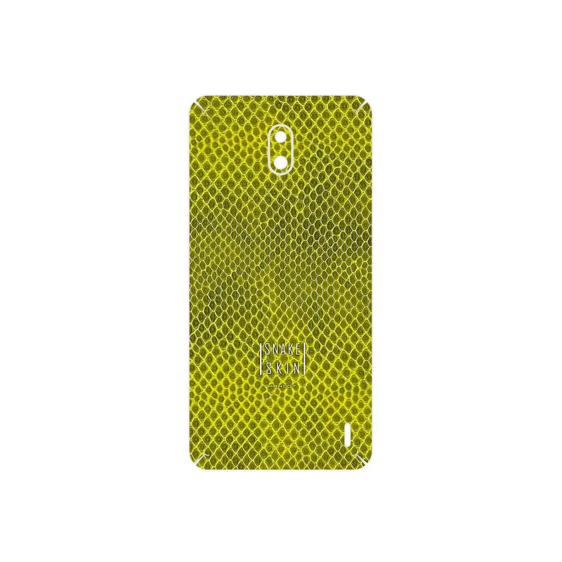 برچسب پوششی ماهوت مدل Yellow Snake Skin مناسب برای گوشی موبایل نوکیا 2