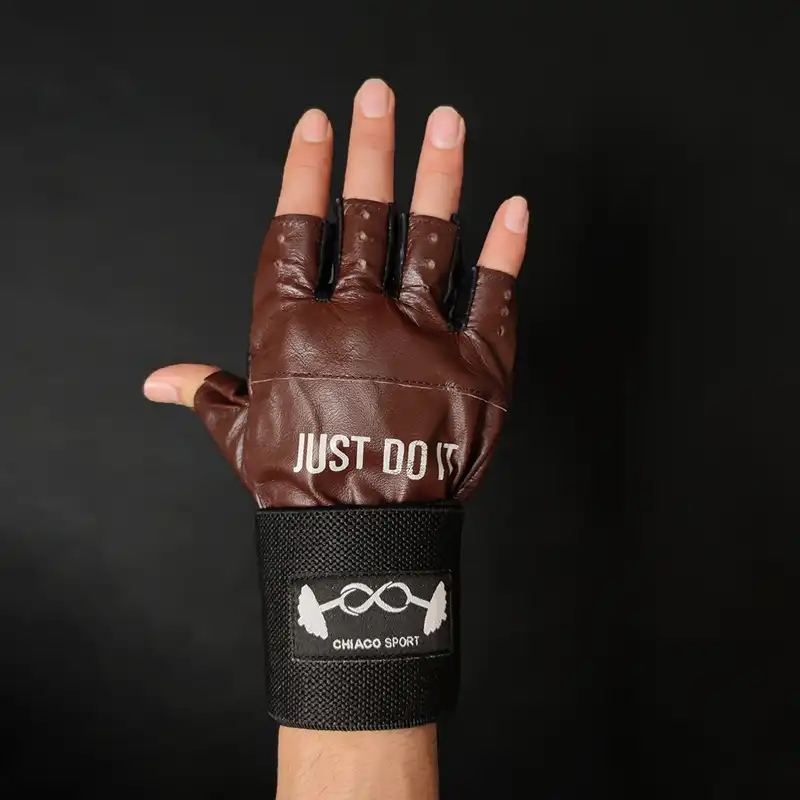دستکش بدنسازی چیاکو مدل JUST DO IT