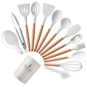 سرویس کفگیر و ملاقه 14 پارچه مدل کیچن ست kitchen set