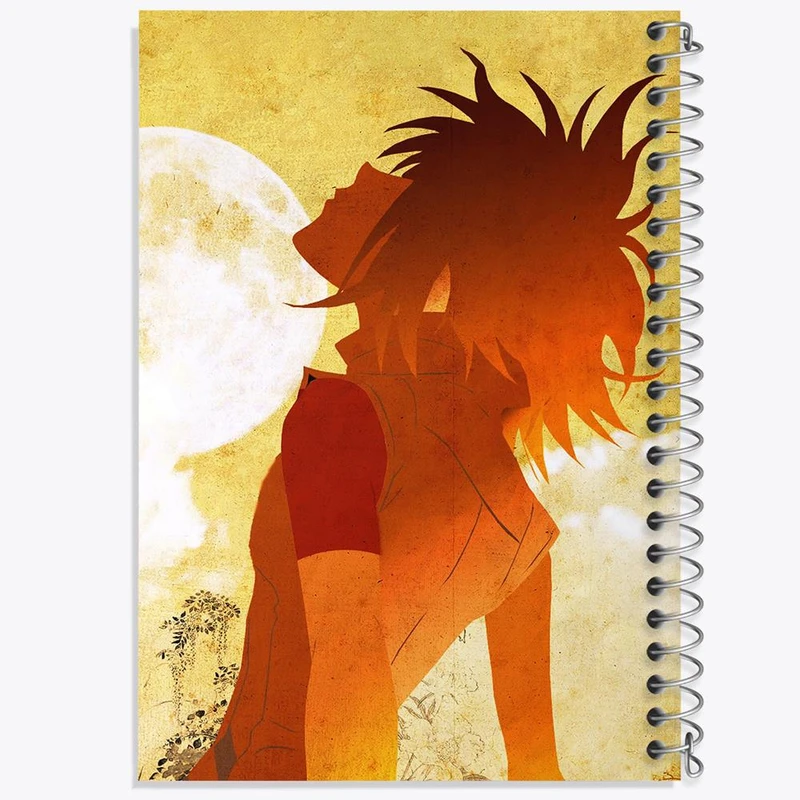 دفتر شطرنجی 50 برگ خندالو طرح هاروکو انیمه فولی کولی Fooly Cooly کد 23554