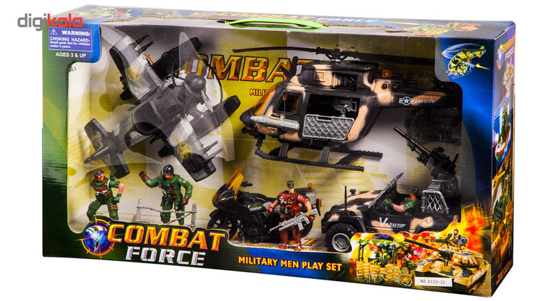 اسباب بازی کیت نظامی مدل Combat Force اسباب بازی کیت نظامی مدل Combat Force